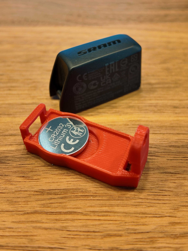 Unique Your Bike GmbH AXS Batteriehalter mit Knopfbatteriehalter