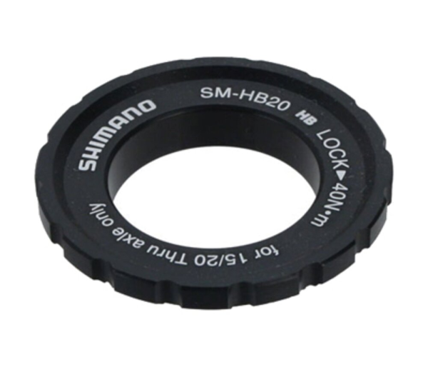 Shimano Disc Lockring Centerlock external, black