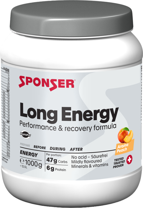 Sponser Long Energy, PEACH (1000 g)